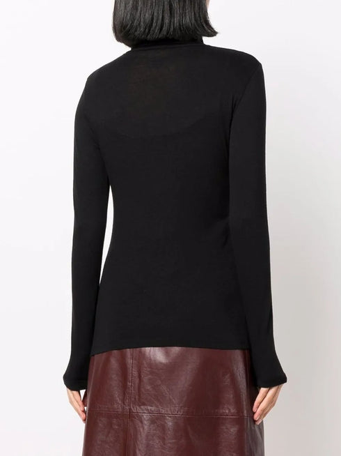 MAJESTIC ROLL NECK SWEATER