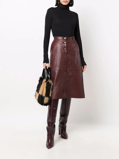 MAJESTIC ROLL NECK SWEATER