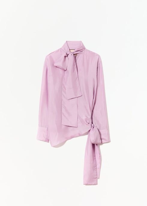 PLAN C SHIRT WITH SCARF