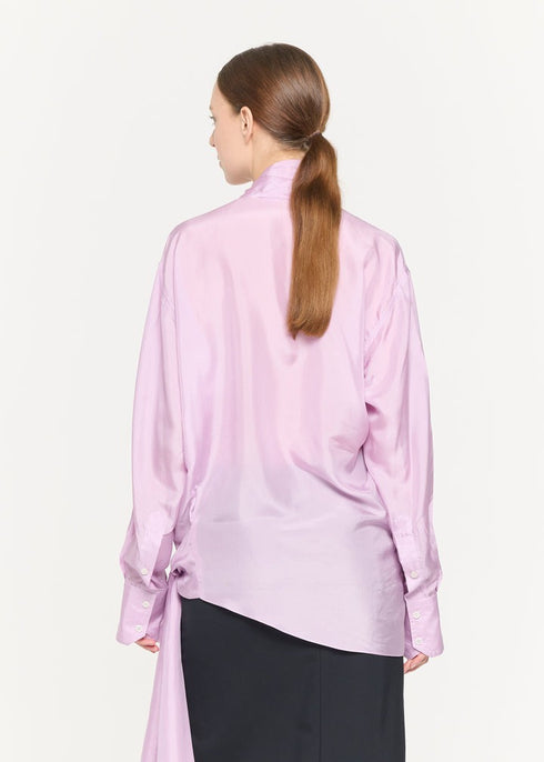 PLAN C SHIRT WITH SCARF