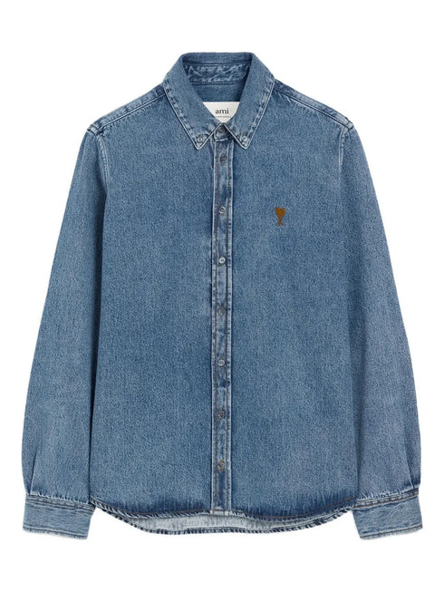 AMI PARIS ADC DENIM SHIRT