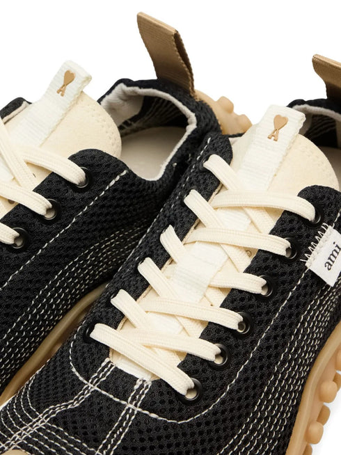 AMI PARIS MIRAGE MESH SNEAKERS