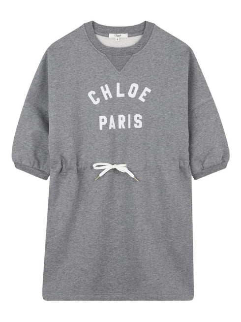 CHLOE-CHLOE LOGO DRESS