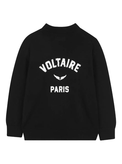 ZADIG & VOLTAIRE LOGO SWEATER