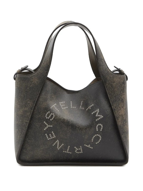 STELLA MC CARTNEY LOGO AGED SMALL TOTE