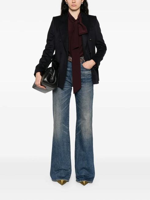 STELLA MC CARTNEY BOW TIE SHIRT