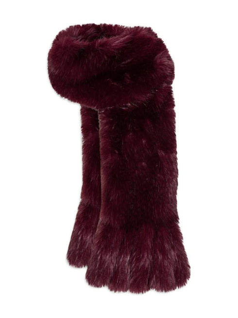 ROTATE FAUX FUR SCARF