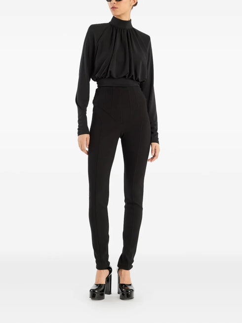 ROTATE RUCHED LS TOP