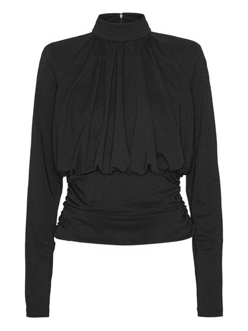 ROTATE RUCHED LS TOP