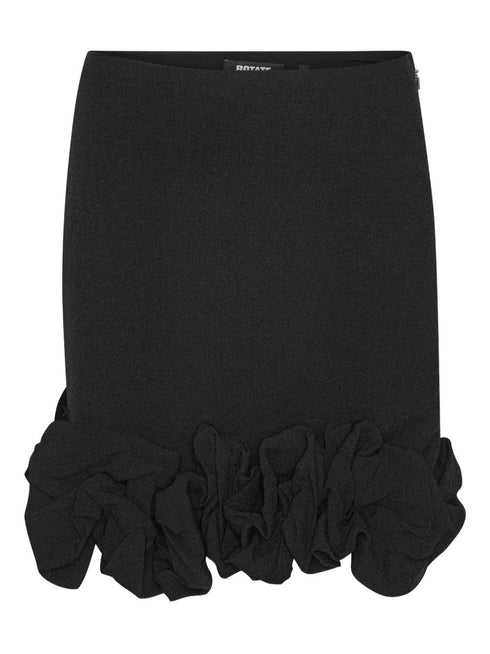 ROTATE CREPE MINI SKIRT
