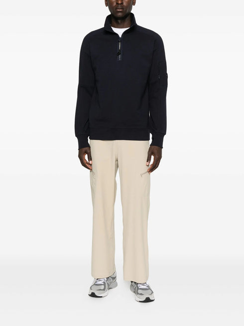 C.P. COMPANY HALF ZIP SWEAT
