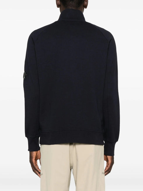 C.P. COMPANY HALF ZIP SWEAT