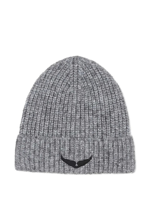 ZADIG & VOLTAIRE RIBBED BEANIE