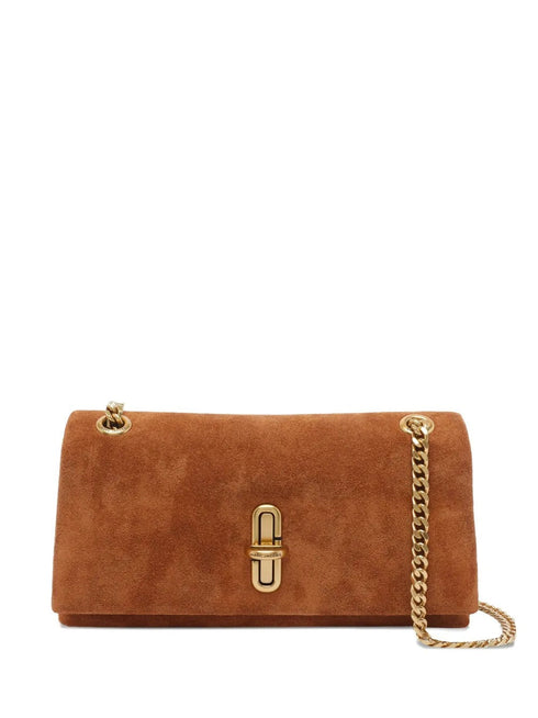 MARC JACOBS THE SUEDE DUAL CHAIN MINI BAG