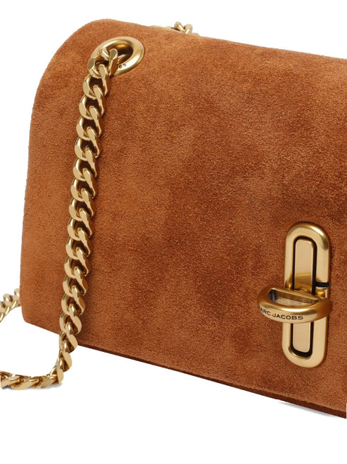 MARC JACOBS THE SUEDE DUAL CHAIN MINI BAG