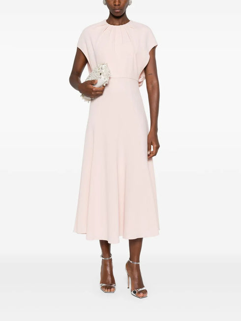 ROLAND MOURET CREPE DRESS