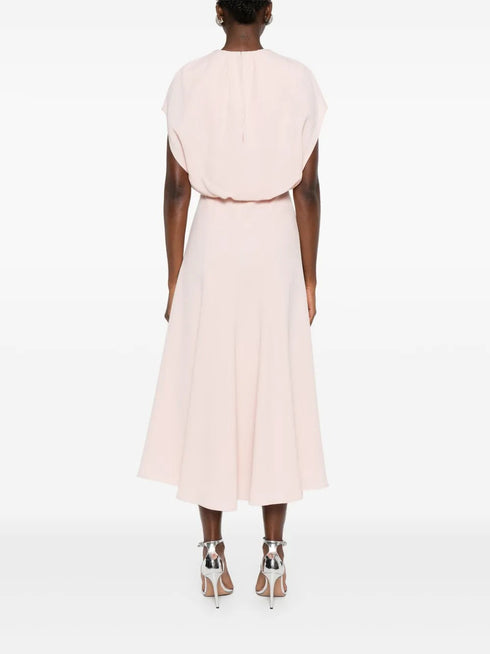 ROLAND MOURET CREPE DRESS