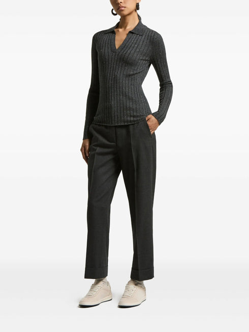 PESERICO SIGN POLO PULLOVER