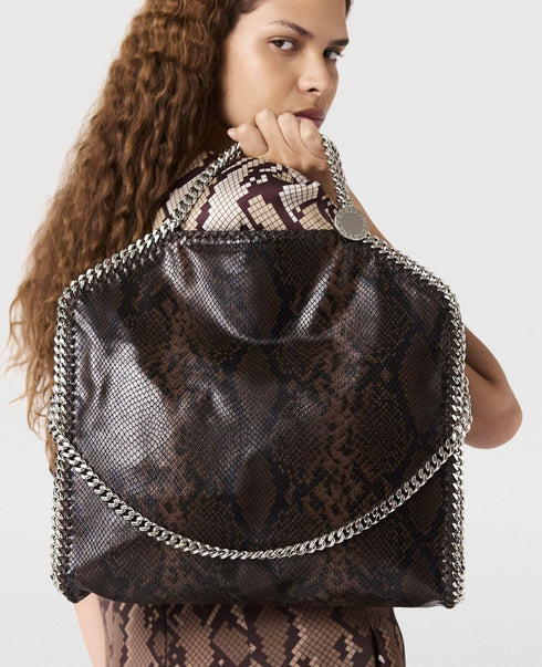 STELLA MC CARTNEY FALABELLA SNAKE PRINT