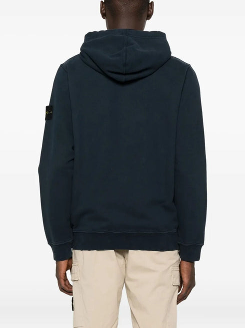 STONE ISLAND ZIP UP HOODIE