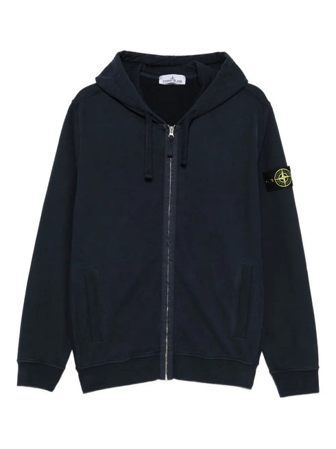 STONE ISLAND ZIP UP HOODIE