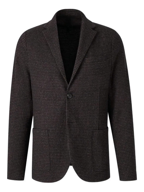 HARRIS WHARF LONDON HOUNDSTOOTH BLAZER