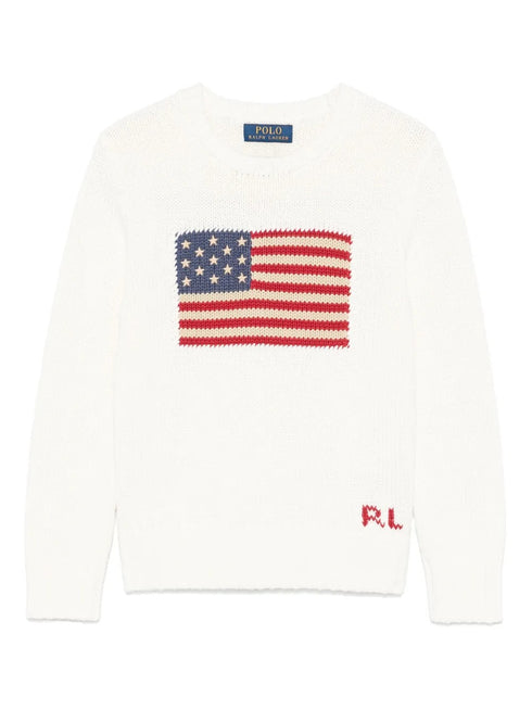 POLO RALPH LAUREN FLAG SWEATER