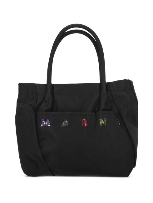 MARNI LOGO SEQUIN TOTE