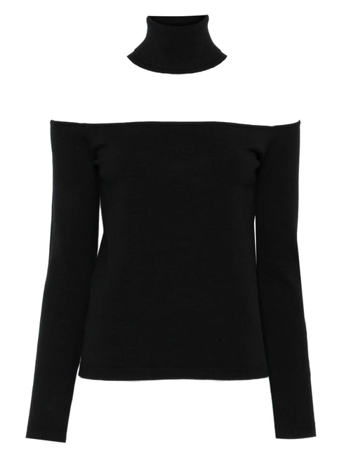 SEMICOUTURE CUTOUT SWEATER