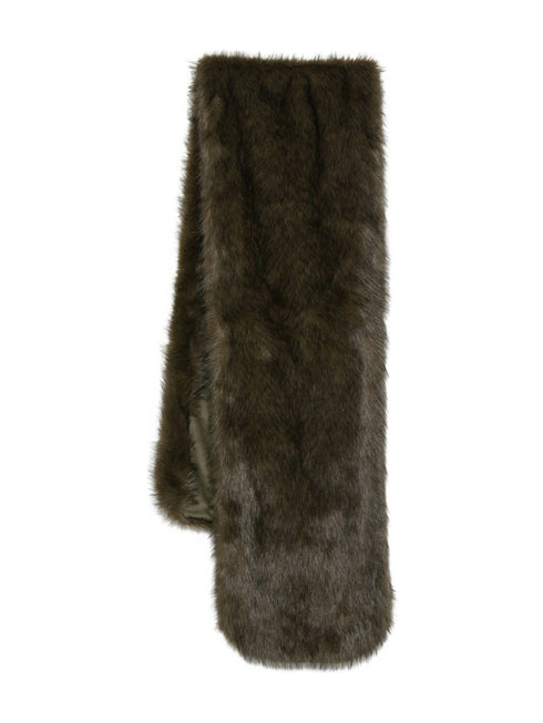 LIVIANA CONTI FAUX FUR SCARF