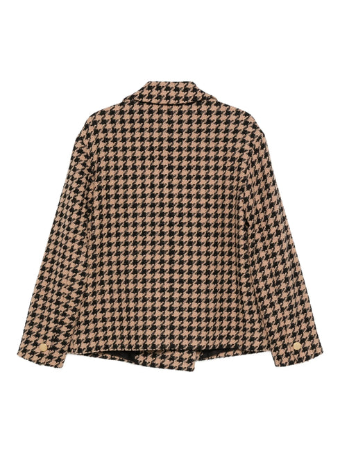 TAGLIATORE HOUNDSTOOTH JACKET
