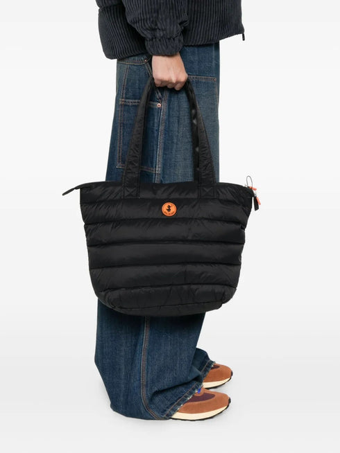 SAVE THE DUCK QUILTED TOTE BAG