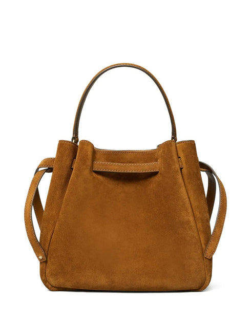 TORY BURCH ROMY SUEDE BUCKET BAG