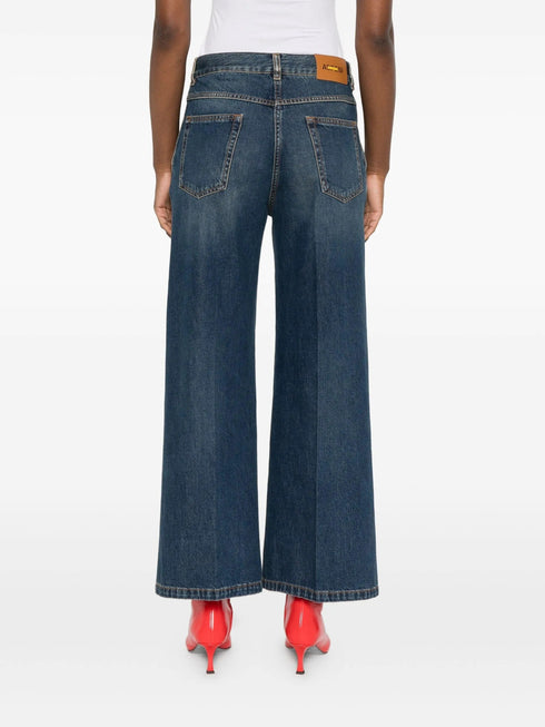 ASPESI WIDE LEG JEANS