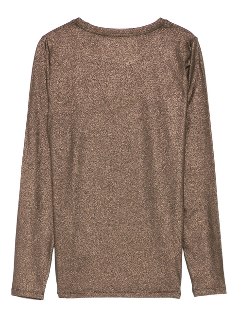 MAJESTIC LUREX JERSEY T-SHIRT