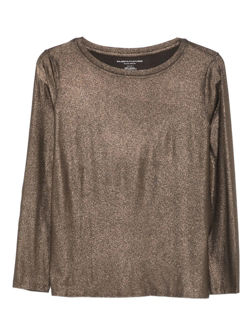 MAJESTIC BOAT NECK T-SHIRT