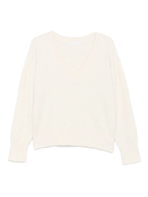 MAJESTIC V NECK SWEATER