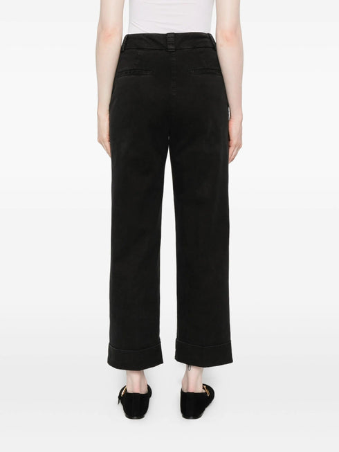 PESERICO EASY CROPPED TROUSERS