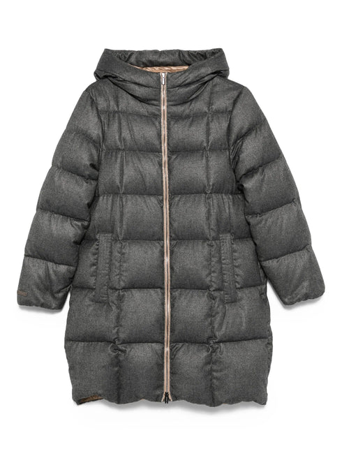 PESERICO SIGN QUILTED COAT