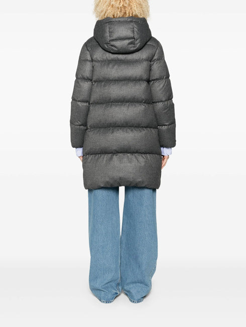 PESERICO SIGN QUILTED COAT