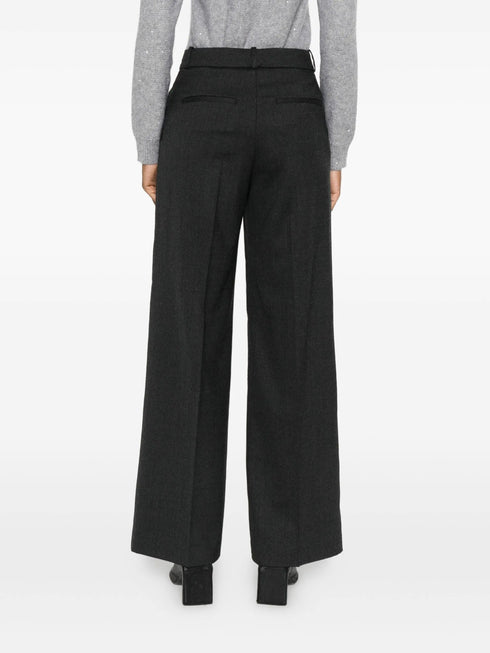 PESERICO SIGN WIDE LEG TROUSERS