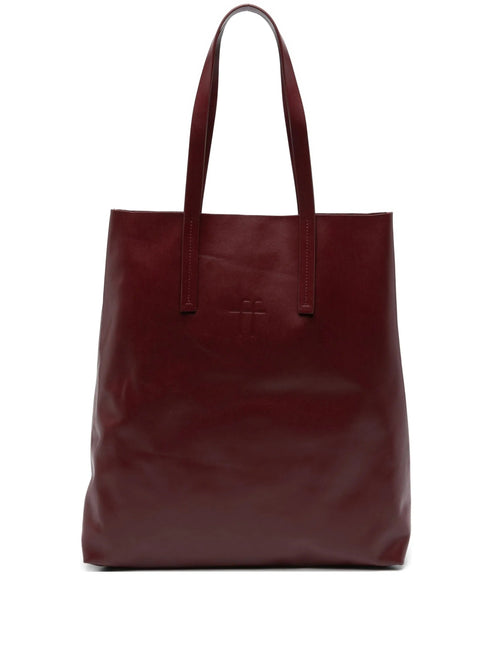 FORTE FORTE BIG LEATHER SHOPPER BAG