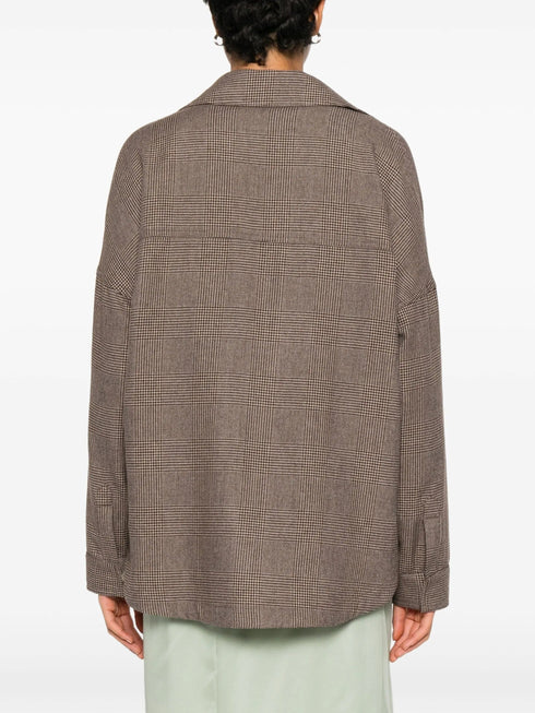 NINE IN THE MORNING CHECK OVERSHIRT