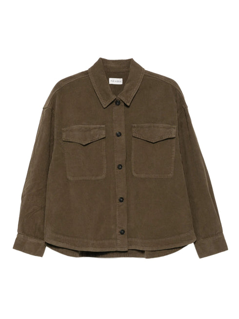 TRUE AVENUE CORDUROY SHIRT JACKET