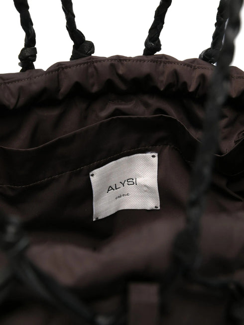 ALYSI INTERWOVEN TOTE