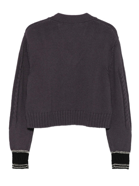 ALYSI V NECK SWEATER