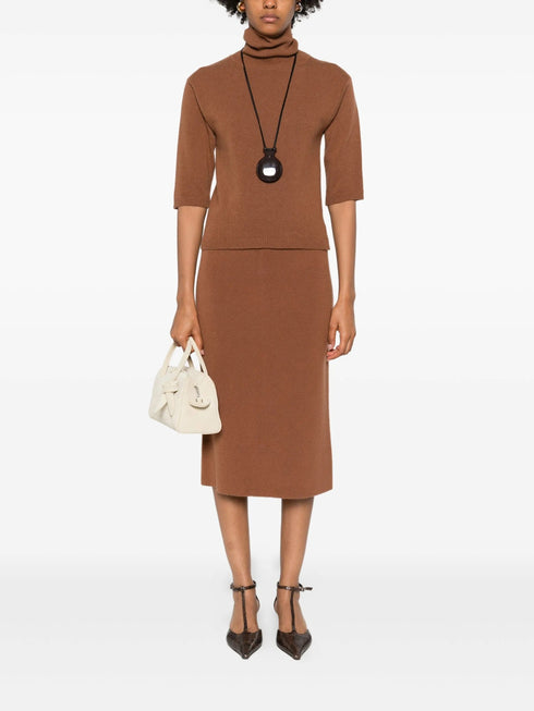 DANIELE FIESOLI HALF SLEEVE SWEATER