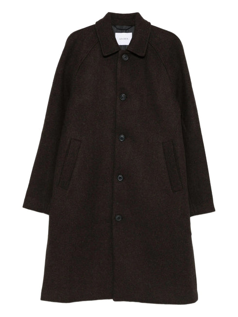 LES DEUX MICHAEL SOLID WOOL COAT