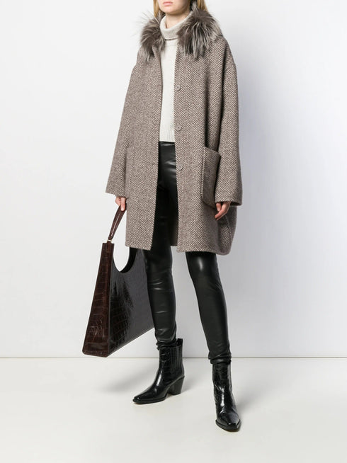 MAX & MOI LEGGING LEATHER STRETCH