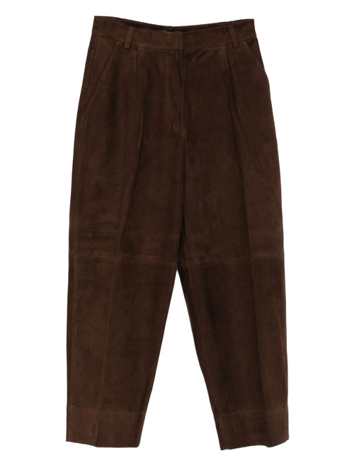 SEVENTY SUEDE TROUSERS